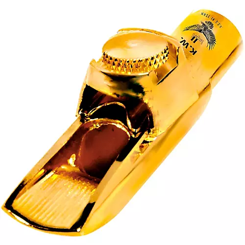Sugal KW II +s CNC Tenor Saxophone Mouthpiece 18KT HGE Over Pure Copper Body 7