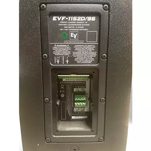 Used Electro-Voice EVF1152D96 Unpowered Speaker