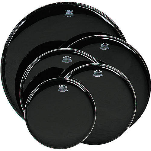 Remo Ebony Ambassador Resonant Bass Drum Head 28 in.