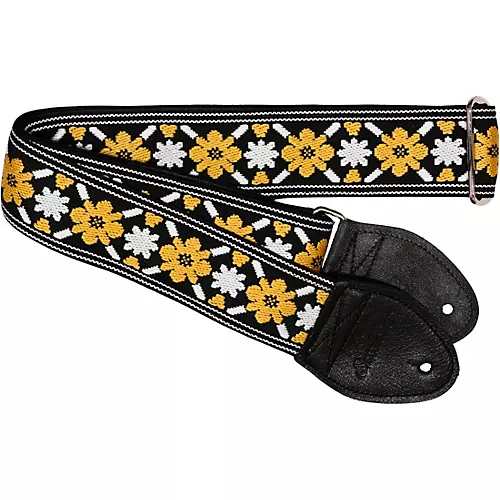 Souldier Tulip Guitar Strap Black 2 in.