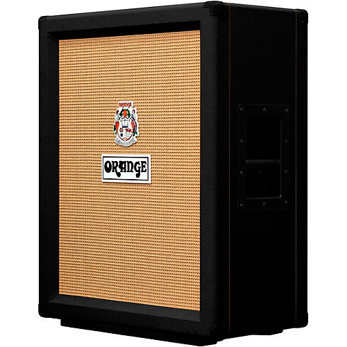 Orange Amplifiers PPC212V Vertical 2x12 Guitar Speaker Cabinet Black