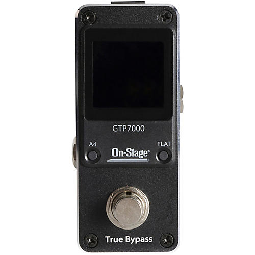 On-Stage GTP7000 Mini Pedal Tuner Black