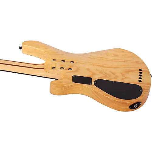 Schecter Guitar Research Reaper-5 5-String Electric Bass Guitar Satin Charcoal Burst