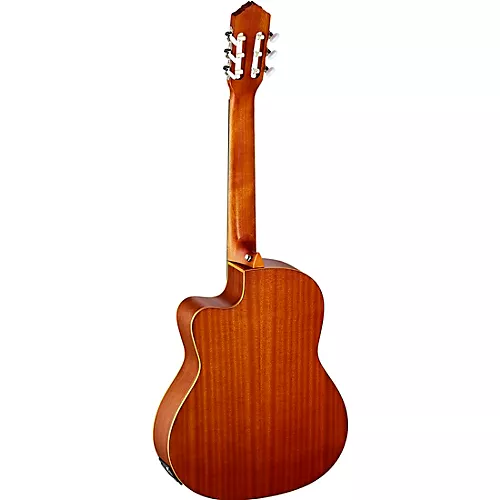 Ortega Family Series Pro RCE131 Acoustic-Electric Classical Guitar Satin Natural