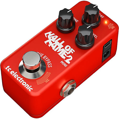 TC Electronic Hall of Fame 2 Mini Reverb Effects Pedal