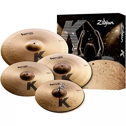 Zildjian K Sweet Cymbal Pack With Free 16