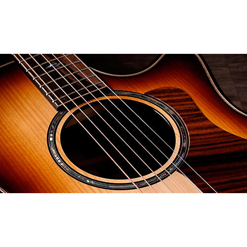 Taylor 814ce Adirondack Spruce Builder's Edition Grand Auditorium Acoustic-Electric Guitar Shaded Edge Burst
