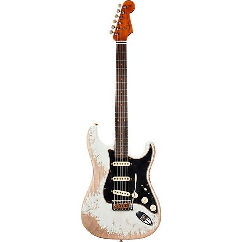 Fender Custom Shop Limited-Edition Poblano Stratocaster Super Heavy Relic Electric Guitar Aged Black