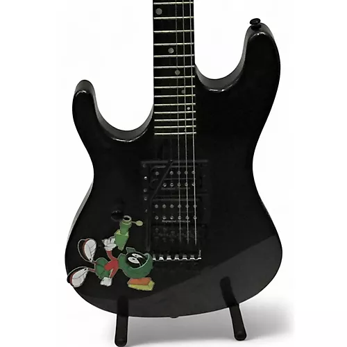 Used Kramer Left Handed Nightswn Black Electric Guitar Black