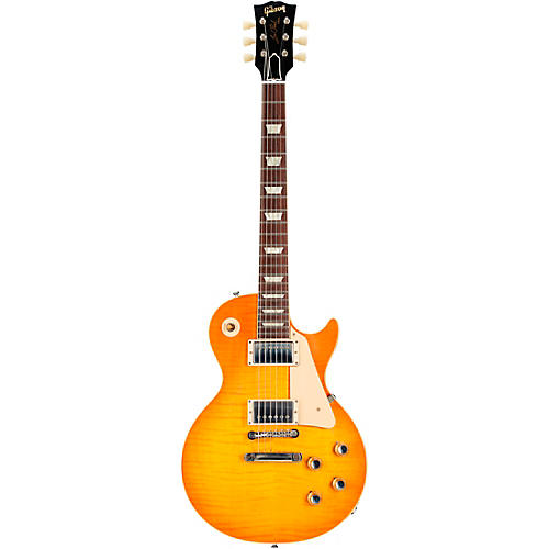 Gibson Custom Murphy Lab 1960 Les Paul Standard Reissue Ultra Light Aged Electric Guitar Orange Lemon Fade