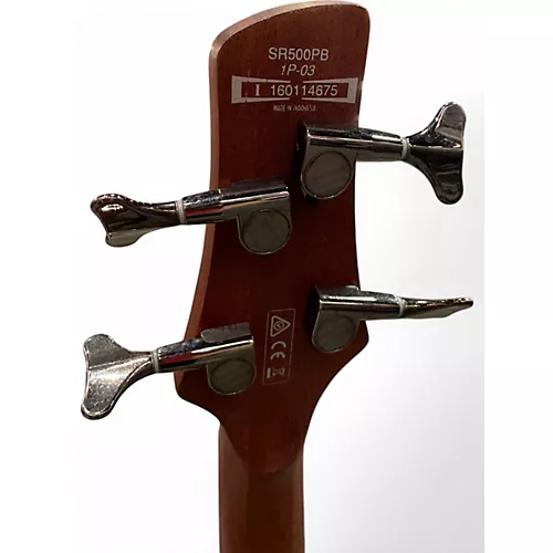 Used Ibanez SR500EPB Brown Sunburst Electric Bass Guitar Brown Sunburst