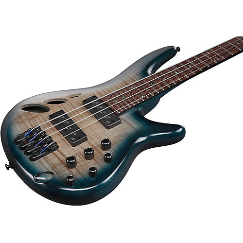 Ibanez SRD900 4-String Electric Bass Guitar Cosmic Blue Starburst Low Gloss