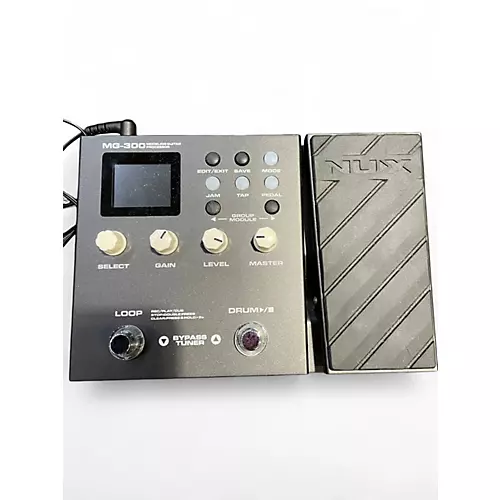 Used NUX MG-300 Pedal Board