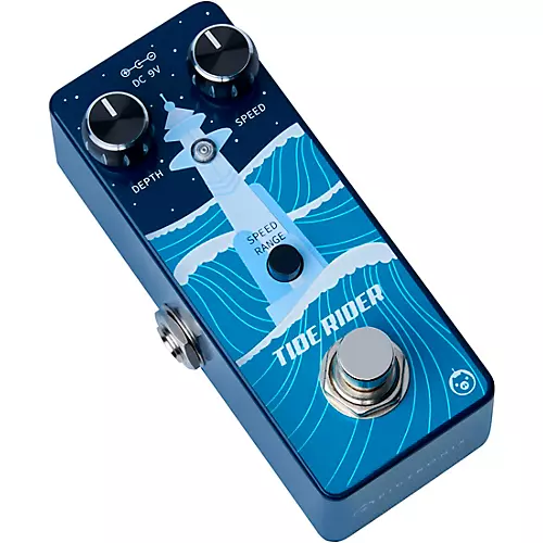 Pigtronix Tide Rider Modulation Effects Pedal Blue