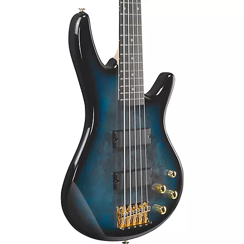 Ibanez GSR205PC 5-String Electric Bass Guitar Transparent Pale Black Burst
