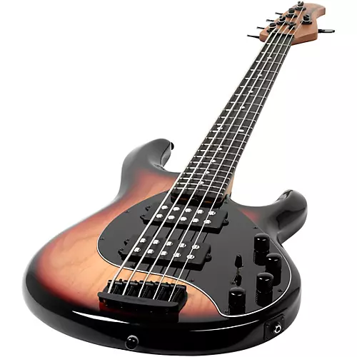 Ernie Ball Music Man StingRay Special 5 HH 5-String Bass Guitar Translucent Oxblood