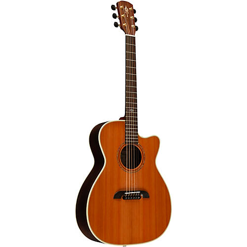 Alvarez Yairi FYM74ce Cutaway Folk-OM Acoustic-Electric Guitar Natural