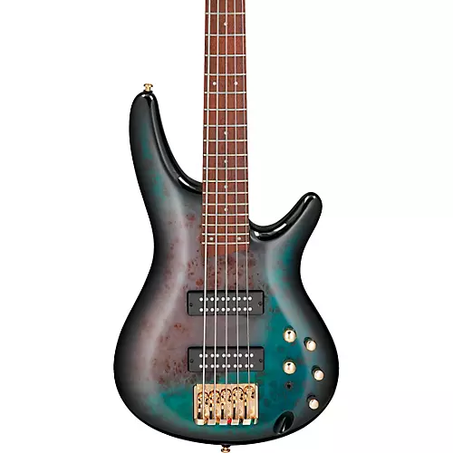 Ibanez SR405EPBDX 5-String Electric Bass Guitar Mars Gold Metallic Burst