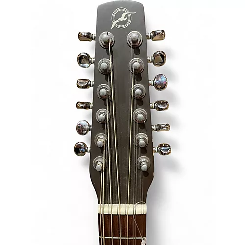 Used Seagull s12+ satin brown 12 String Acoustic Electric Guitar satin brown