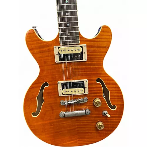 Used Dean Boca 12 Amber Solid Body Electric Guitar Amber