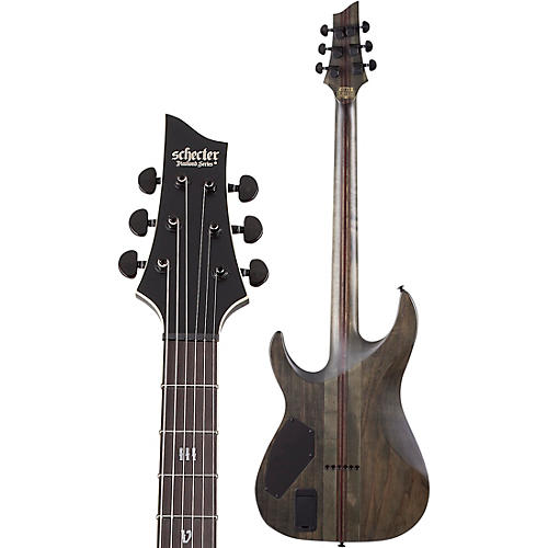Schecter Guitar Research C-1 SLS Elite Evil Twin Electric Guitar Satin Black