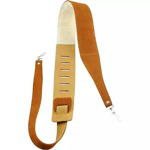 Perri's Suede Banjo Strap Black 44.5 to 53 in.