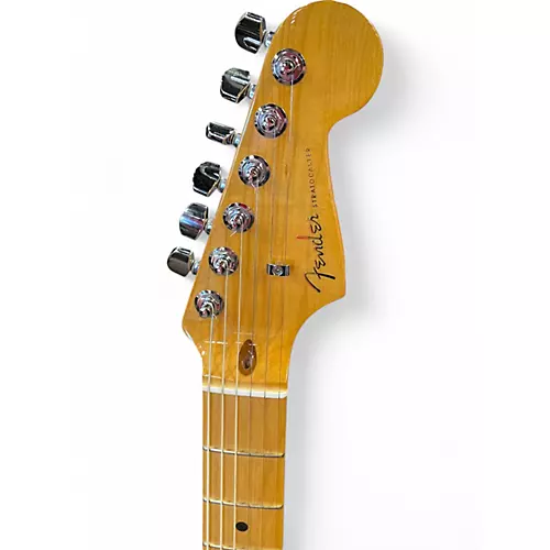 Used 2020 Fender American Ultra Stratocaster Cobra Blue Solid Body Electric Guitar Cobra Blue