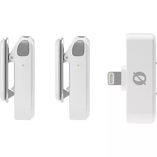 RODE Wireless Micro Ultra-Compact Wireless Microphone (Lightning) White