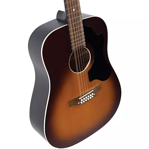 Recording King RDS-9-12-TS Dirty 30s 9 12-String Acoustic Guitar Tobacco Sunburst