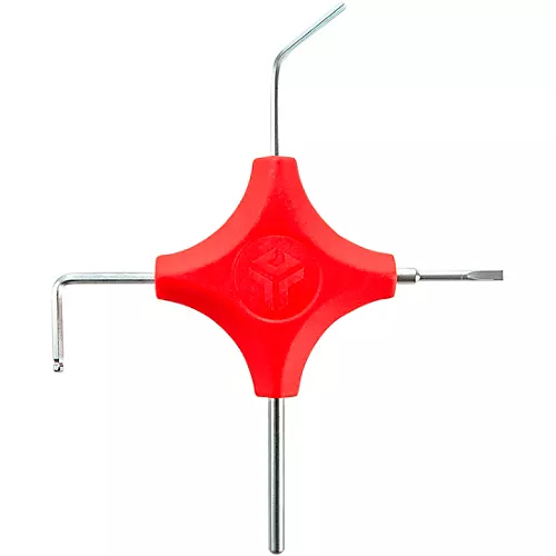 GROOVETECH TOOLS, INC. CaseTools Guitar Multi-Tool for Ernie Ball Majesty Guitars Red