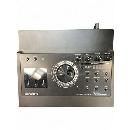 Used Roland TD-17KV With PD-6 Pads Electric Drum Set