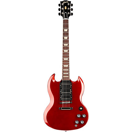 Gibson Custom SG Standard Fat Neck 3-Pickup Electric Guitar Double Gold