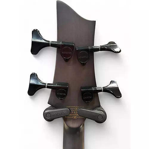 Used Schecter Guitar Research OMEN ELITE 4 SEE THRU BLUE Electric Bass Guitar SEE THRU BLUE