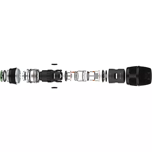 Shure RPW204 Black Nexadyne Dynamic Microphone Wireless Capsule, Supercardioid