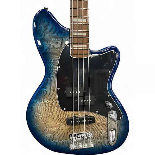 Used Ibanez TMB400TA Blue Burst Electric Bass Guitar Blue Burst