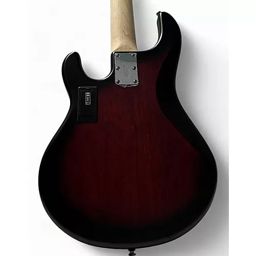 Used Sterling By Music Man Ray5 5 String Ruby Red Burst Satin Electric Bass Guitar Ruby Red Burst Satin