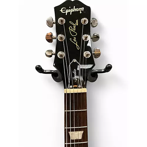 Used Epiphone Les Paul Studio Wine Red Solid Body Electric Guitar Wine Red