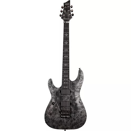 Schecter Guitar Research Ernie C C-1 Left Handed Electric Guitar Black Reign