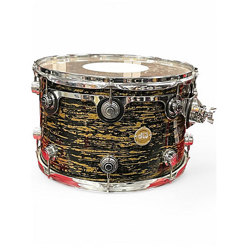 Used DW 5 Piece Collector Series Black Oyster Glass Drum Kit Black Oyster Glass