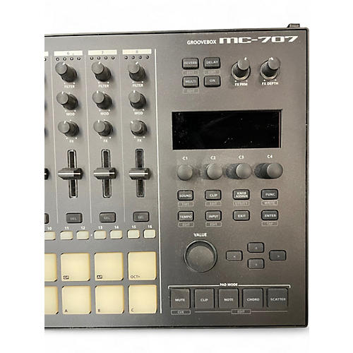 Used Roland MC-707 Groovebox Production Controller