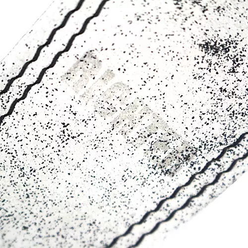 RICHTER Springbreak I Nappa Guitar Strap Black/Violet 2.75 in.