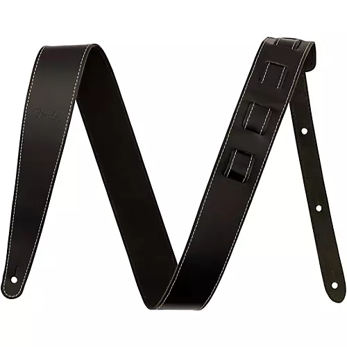 Fender Essentials Leather Strap Tan 2 in.