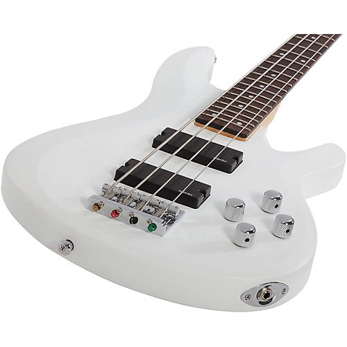 Schecter Guitar Research C-4 Deluxe Electric Bass Satin Black