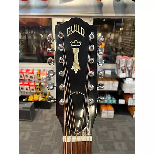 Used Guild F112 Natural 12 String Acoustic Guitar Natural