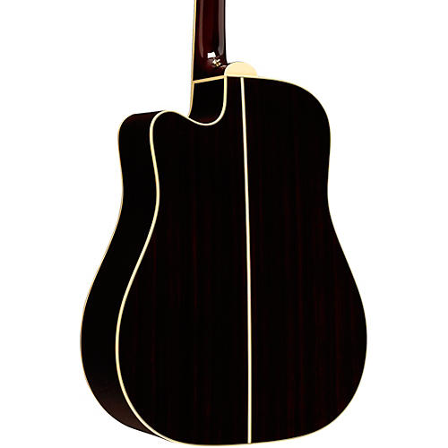 Takamine JJ325SRC John Jorgenson Signature Dreadnought Acoustic-Electric Guitar Red Satin