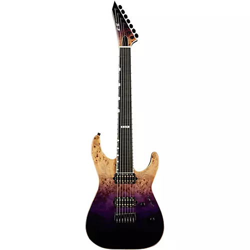 ESP E-II M-II 7 NT Electric Guitar See-Thru Purple