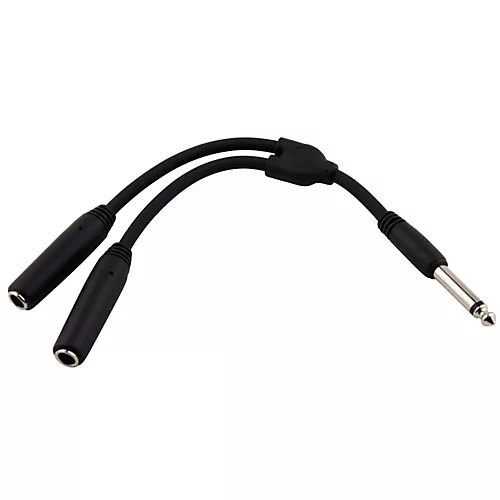 Pig Hog Y Cable Mono 1/4