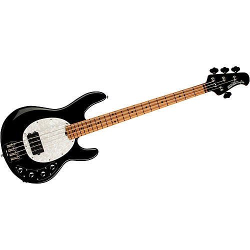 Ernie Ball Music Man Stingray Special 4 H Limited-Edition Roasted Maple Fingerboard Electric Bass Black