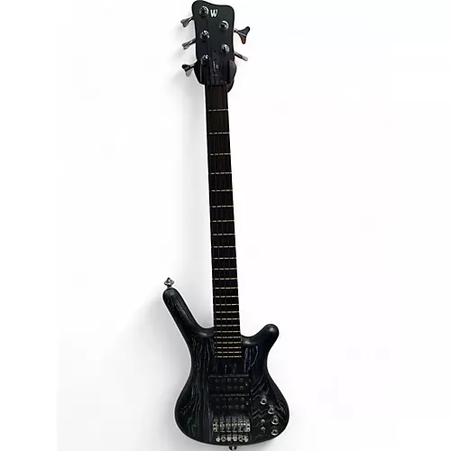 Used Warwick Corvette $$ Pro Series 5 STRING Black Onyx Electric Bass Guitar Black Onyx