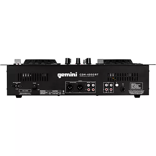 Gemini CDM-4000BT CD/MIXER Combo Player With BT Input